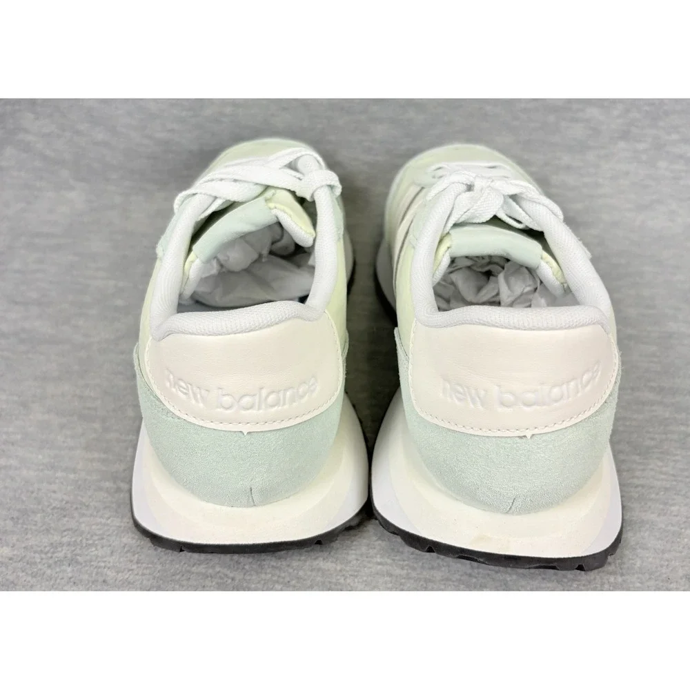 New Balance 237 Womens 9.5 Mint Green Cream Grey White Running Sneakers - Picture 4 of 11